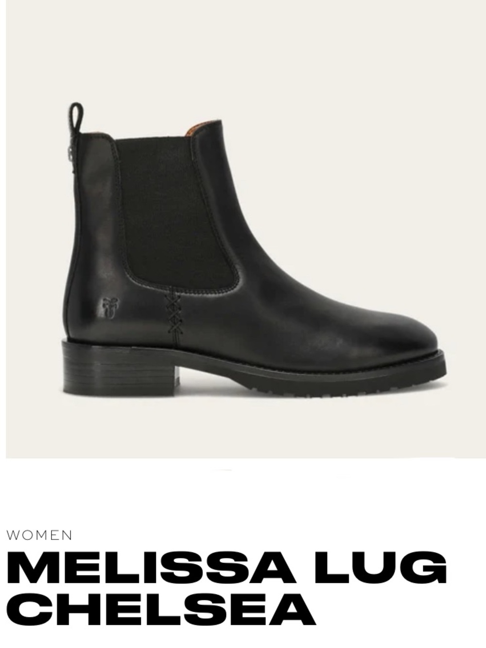 Frye “Melissa” Lug Chelsea Boots